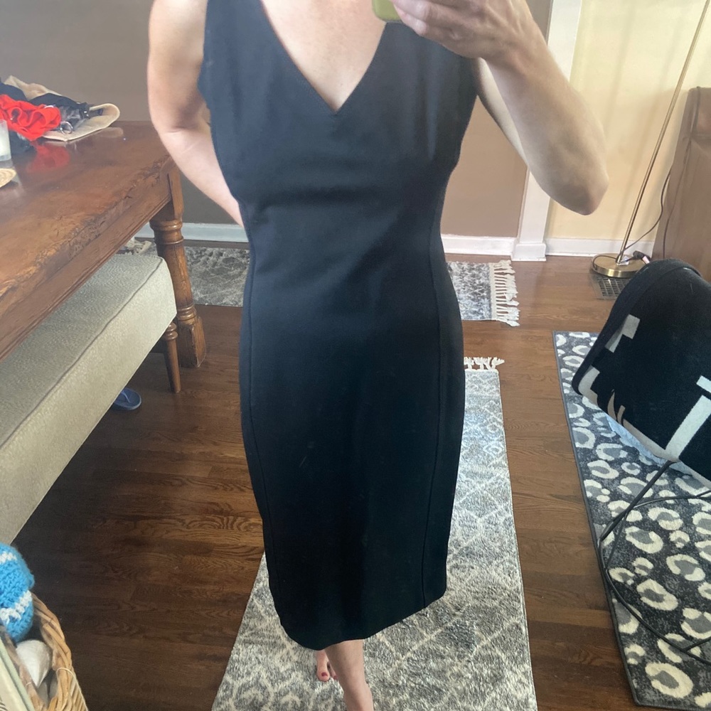 Piazza Sempione Stretch black Dress gently used